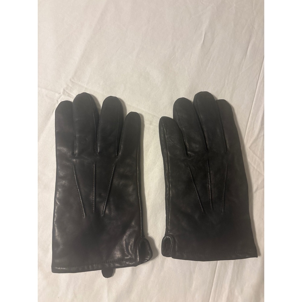 Thinsulate Leather Gloves Mens XL BlackInsulated Winter Thermal
